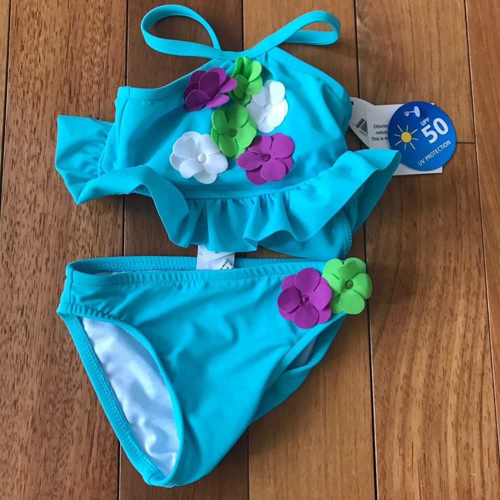 new with tags infant bathing suit UPF 50 0-3mo